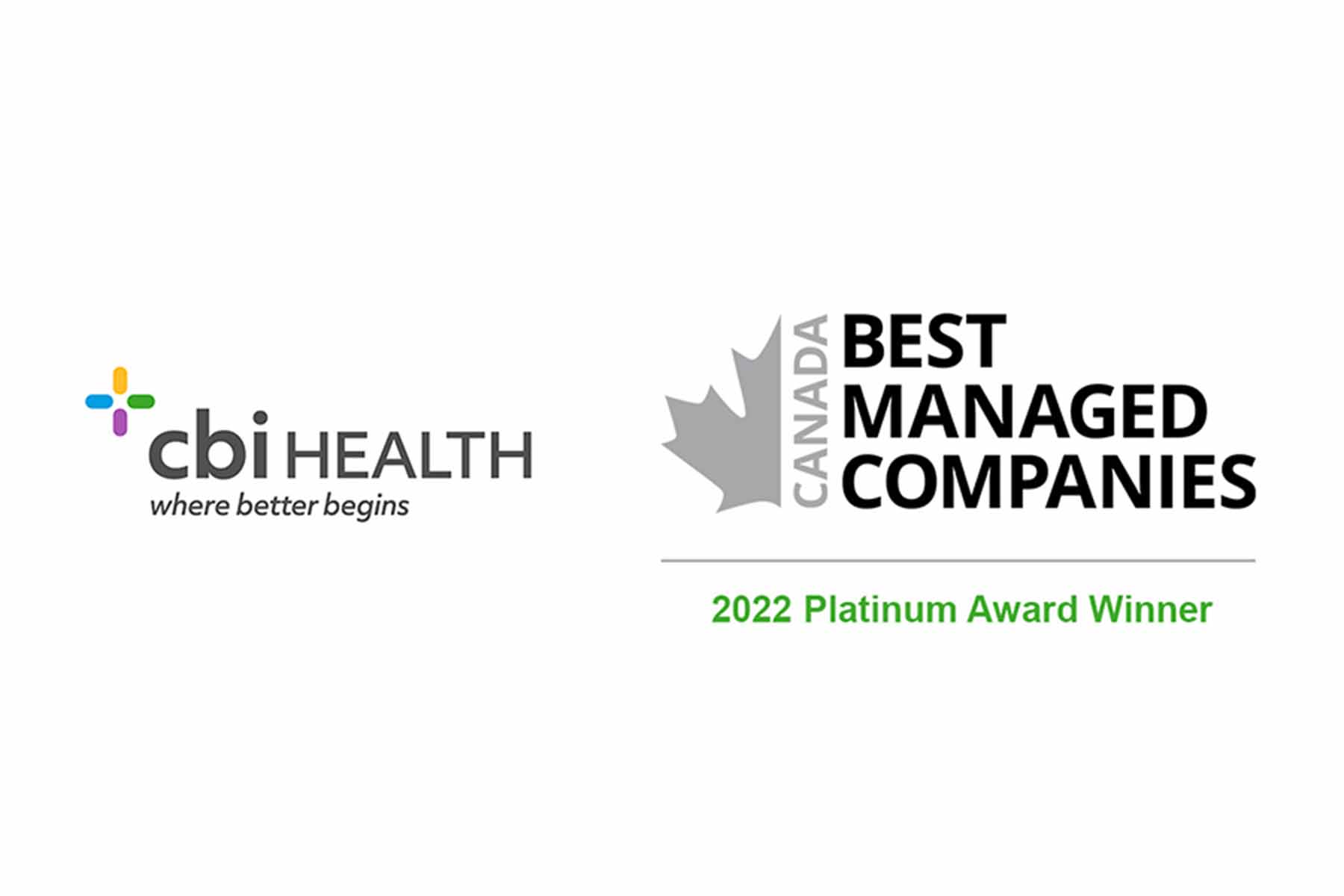 CBI Health Recognized as One of Canada’s Best Managed Companies CBI